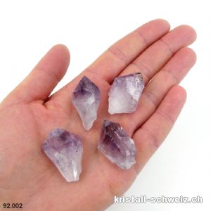 Amethyst rohe Spitze, ca. 2,8 - 3,2 cm