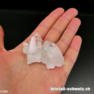 Bergkristall Spitze aus Brasilien. Unikat 32 Gramm