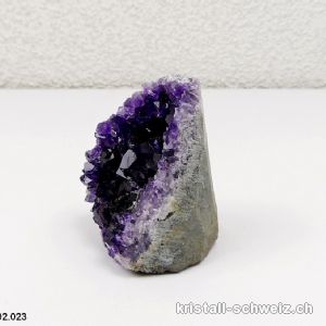 Amethyst aus Brasilien, Geode 6 cm. Unikat 139 Gramm