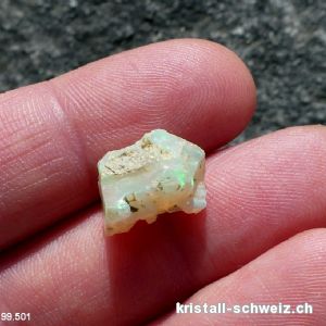 Opal roh aus Äthiopien. Unikat 3,7 karat