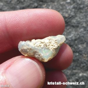 Opal roh aus Äthiopien. Unikat 6 karat