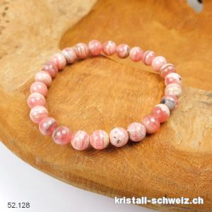 Armband Rhodochrosit 7 mm / 18 cm