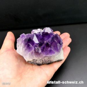 Amethyst druse 8 cm. Einzelstück 317 grammes