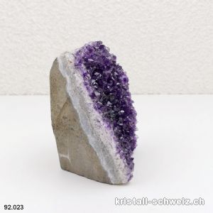 Amethyst aus Brasilien, Geode 8 cm. Unikat 312 Gramm