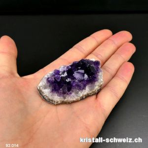 Amethyst aus Uruguay, kleine Gruppe. Einzelstück