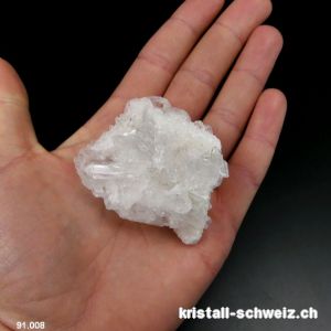 Bergkristall kleine Gruppe aus Brasilien. Unikat 49 Gramm