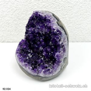 Amethyst aus Brasilien, Druse 10,8 cm. Unikat 1'190 Gramm