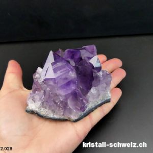 Amethyst aus Brasilien, Gruppe. Einzelstück 368 Gramm