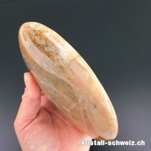 Mondstein aus Madagaskar 13 cm. Einzelstück 523 Gramm