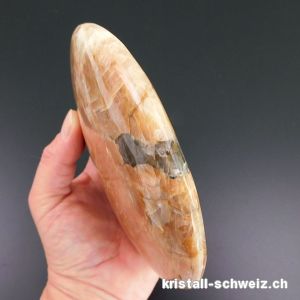 Mondstein aus Madagaskar 13 cm. Einzelstück 656 Gramm