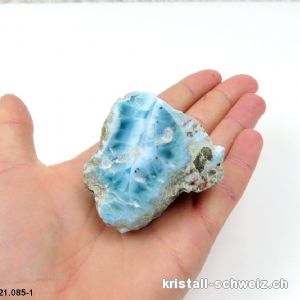 Larimar 1 polierte Seite. Unikat 99 Gramm