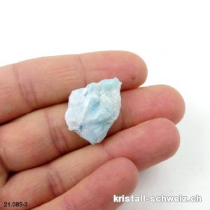 Larimar 1 polierte Seite. Kleine unikat 3 Gramm