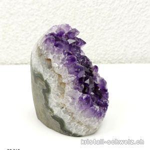 Amethyst aus Brasilien, Geode 6,5 cm. Unikat 226 Gramm