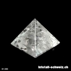 Pyramid Bergkristall, Basis 4,7 cm. Unikat