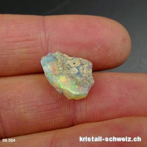 Opal roh aus Äthiopien. Unikat 3 Karat