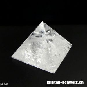 Pyramid Bergkristall, Basis 4,7 cm. Unikat