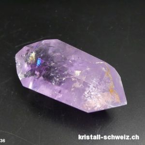 Amethyst Doppelender poliert. Unikat 51 Gramm