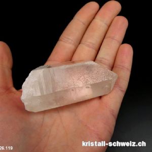 Bergkristall rohe Spitze 6,6 cm. Einzelstück