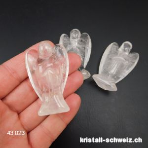 Engel Bergkristall 3,8 - 4 x 2,5 cm. SONDERANGEBOT