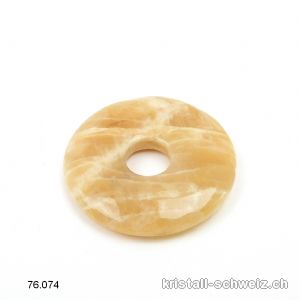 Mondstein beige Donut 3 cm. SONDERANGEBOT