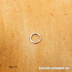 Ring offen 6 mm x 0,8 mm aus 925 Silber