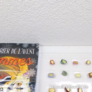 1 Adventskalender mit Edelsteine. SONDERANGEBOT VORVERKAUF