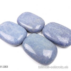 Quarz blau - Blauquarz, Seifenstein 7 x 5 cm