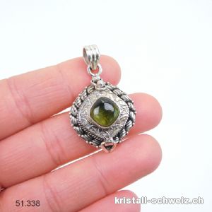 Anhänger Peridot - Olivin SECRET aus 925 Silber. Einzelstück