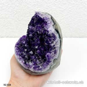 Amethyst aus Brasilien, Druse 10,8 cm. Unikat 1'190 Gramm