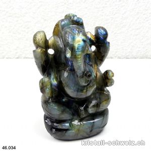 Labradorit Ganesh 10,1 cm. Einzelstück. Qualität A