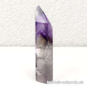  Amethyst poliert mit Fantom. Unikat 105 Gramm. A-Qualität