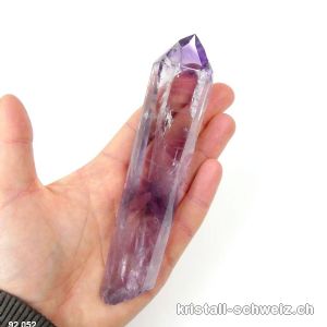 Amethyst Phantom AA Spitze poliert 14 cm. Unikat 128 Gramm