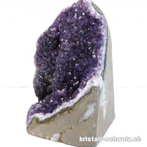 Amethyst aus Brasilien, Geode 15 cm. Unikat 1'369 Gr.