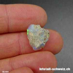 Opal roh aus Äthiopien. Unikat 3 Karat