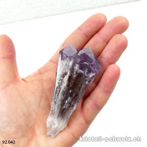 Amethyst Phantom mehrere Rohspitze, 9,2 cm. Unikat