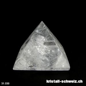 Pyramid Bergkristall, Basis 4,7 cm. Unikat