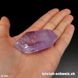 Amethyst Doppelender poliert. Unikat 51 Gramm