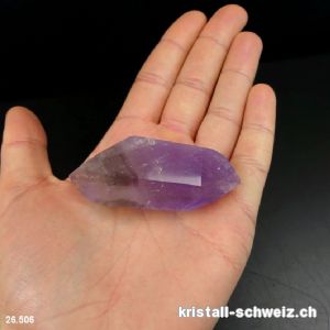 Amethyst Doppelender poliert. Unikat 50 Gramm