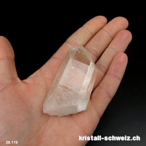 Bergkristall rohe Spitze 6,6 cm. Einzelstück