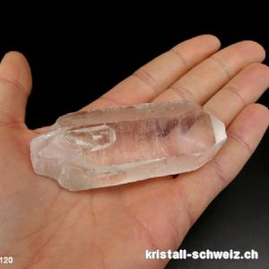 Bergkristall rohe Spitze 7,2 cm. Einzelstück 72 Gramm