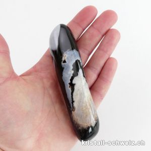 Massagestab Sardonyx 10,7 cm. Einzelstück. Gr. L