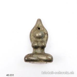 Göttin aus Pyrit 4 - 4,5 cm. Sonderangebot