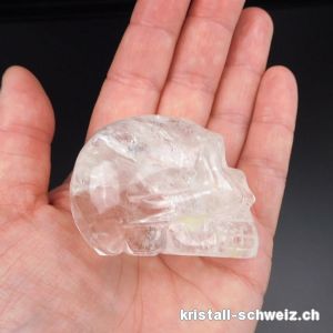 Schädel Bergkristall. Einzelstück 121,5 Gramm