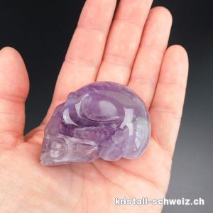 Schädel Amethyst. Einzelstück 97 Gramm