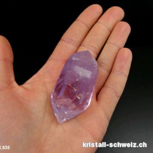 Amethyst Doppelender poliert. Unikat 51 Gramm