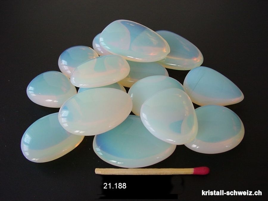 Opalin - Opalglas 3,5-4 cm, Grösse M - L