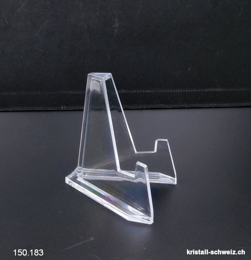 Plexiglas Ständer - Staffelei klein, H. 5,6 x Br. 3,6 cm