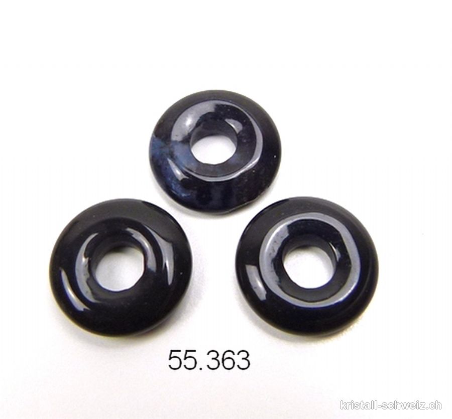 Onyx schwarz Donut 1,5 cm 