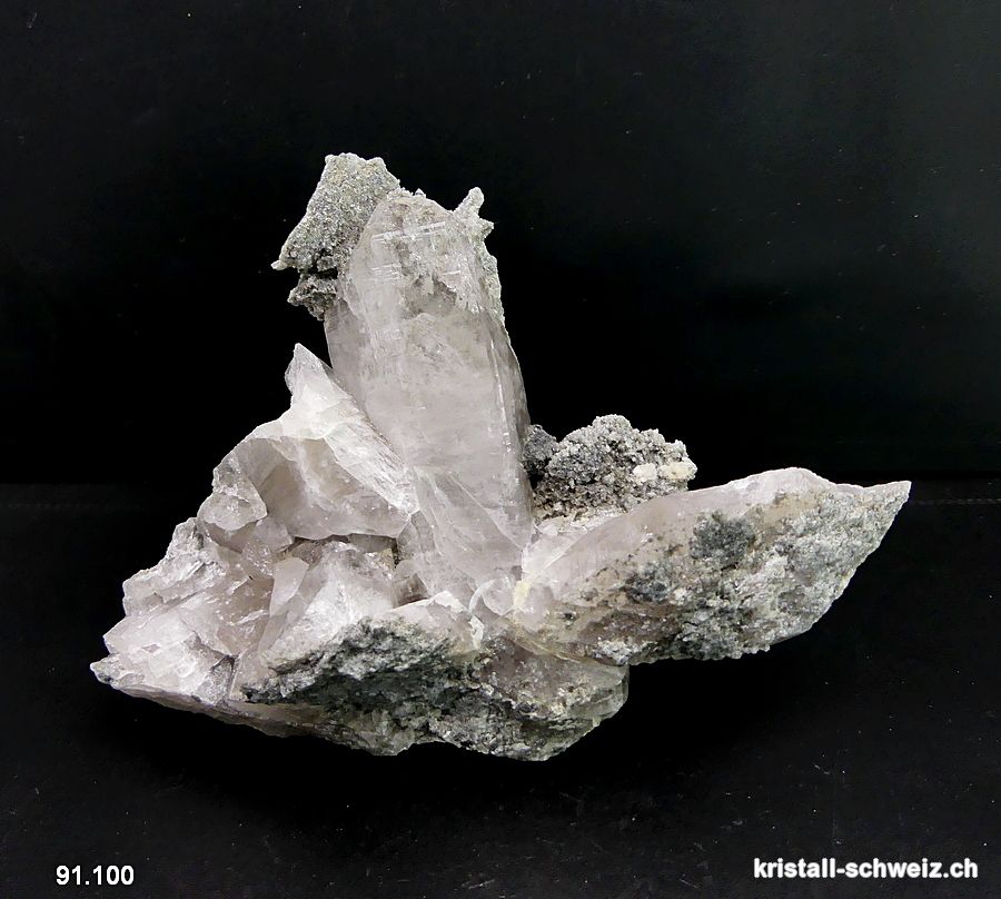 Bergkristall aus der Schweiz. Einzelstück