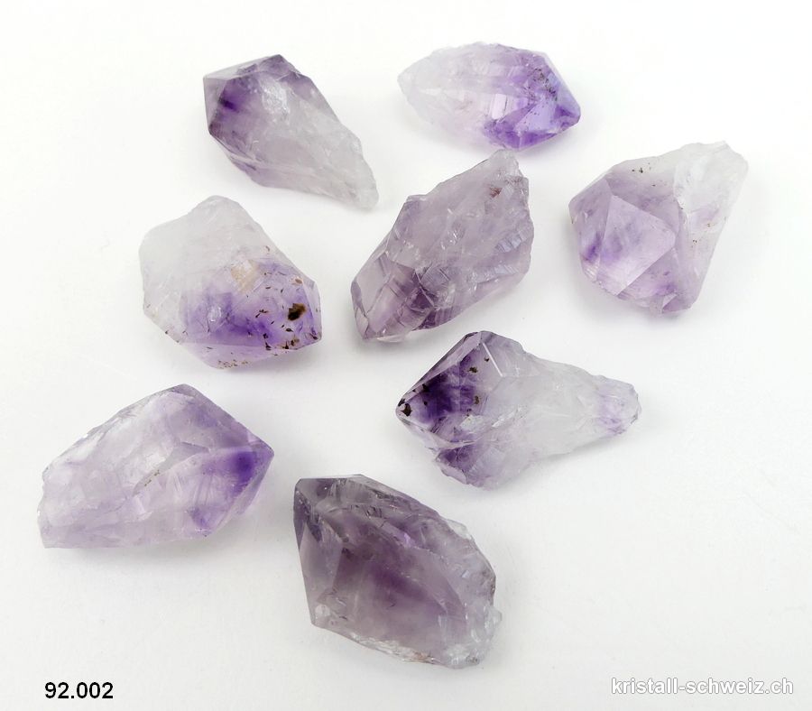 Amethyst rohe Spitze, ca. 2,8 - 3,2 cm